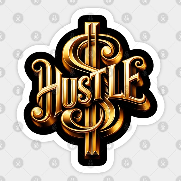 Hustle Sticker by UrbanLifeApparel